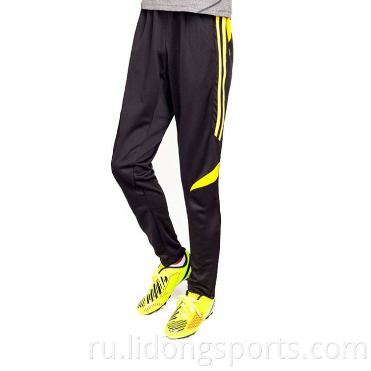 Высококачественные мужские и детские спортивные футбольные длинные брюки с эластичной резинкой на талии